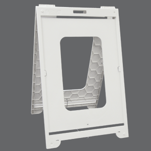 Econo Classic White Sign Stand