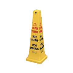 Floor 4 -Sided Safety Cones
