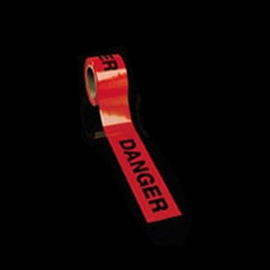 2 Mil Economical Red Danger Tape