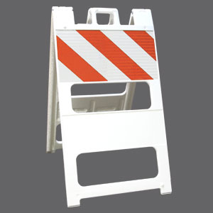 Plasticade� Type I White Barricade