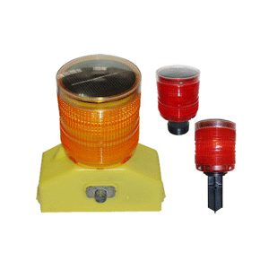 360 Degree Solar Barricade Type D Hazard Light