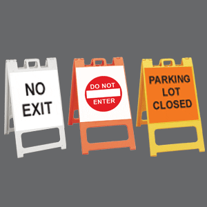 Squarecade�  45 Sign Stand with Sign Legend