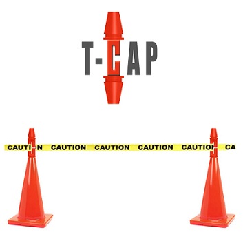 T-Cap / Traffic Control Assist Product (  Boxes of 25  )