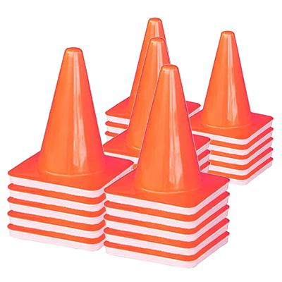 Plastic Orange Traffic Cones