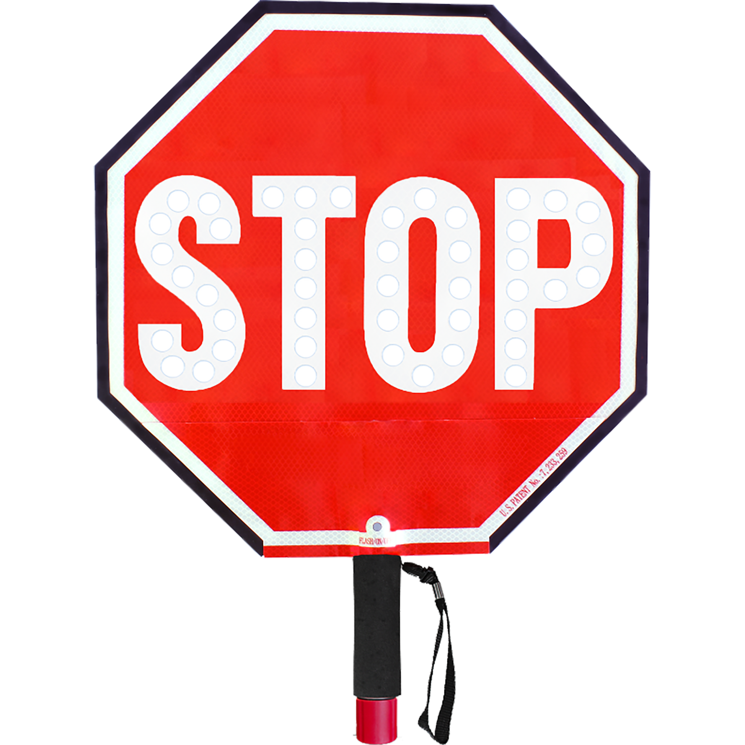 Single STOP Paddle Sign