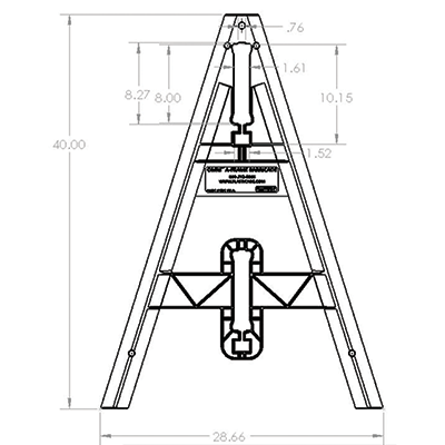 Single Omni A-Frame Leg