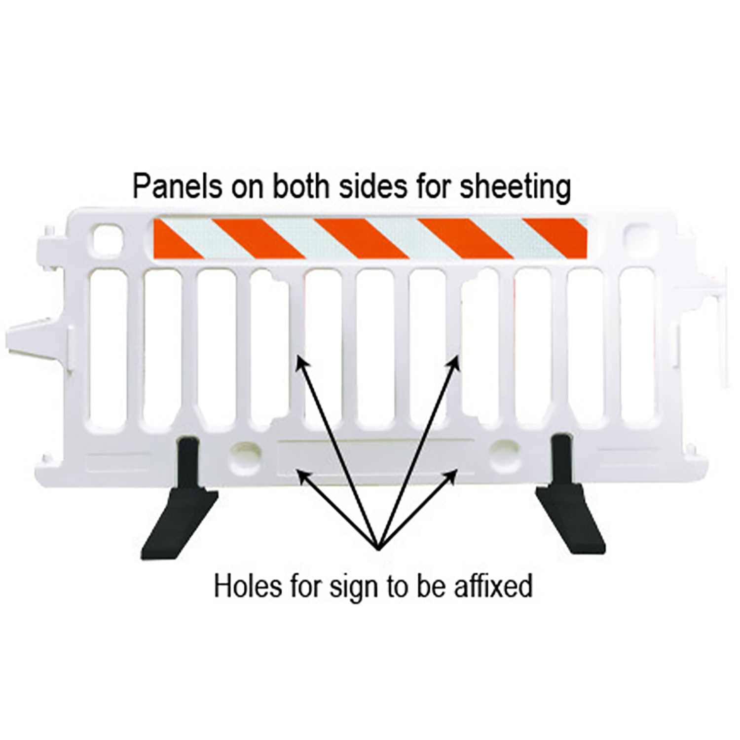 Crowdcade� Plastic Barricade