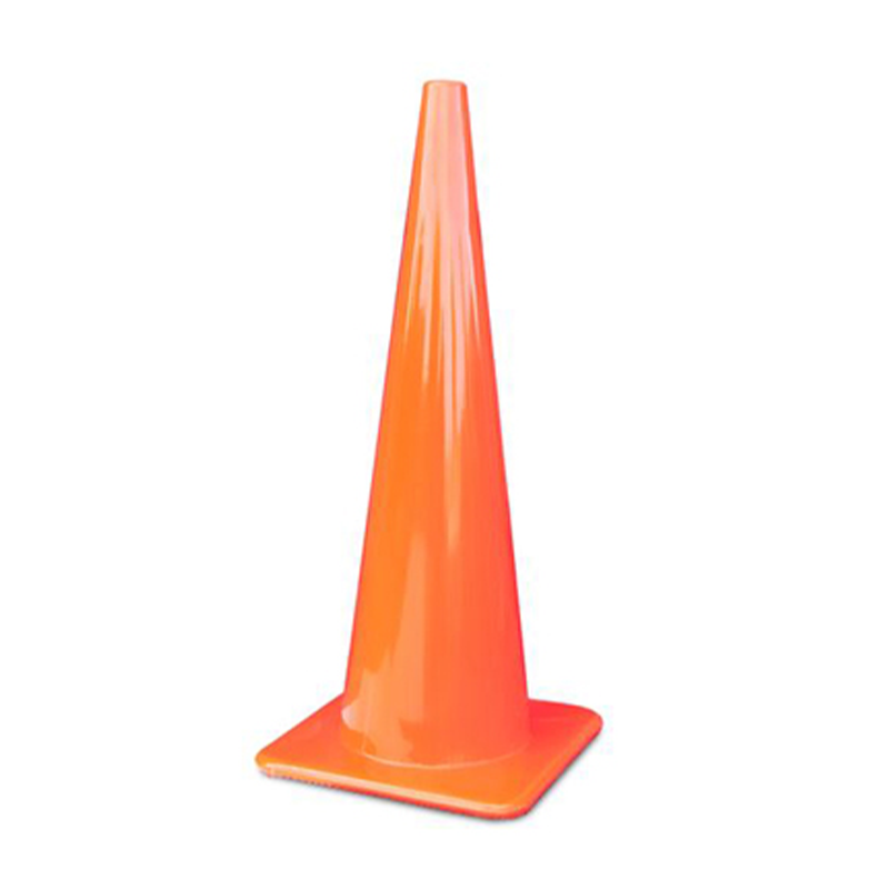 36 All Orange Traffic Cones - 10 lbs (Case of 4