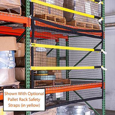 Modular Pallet Rack Safety Netting