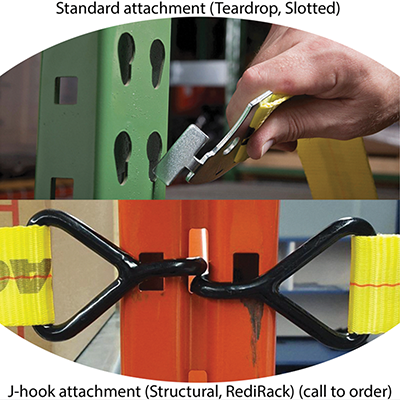 Pallet Rack Safety Strap