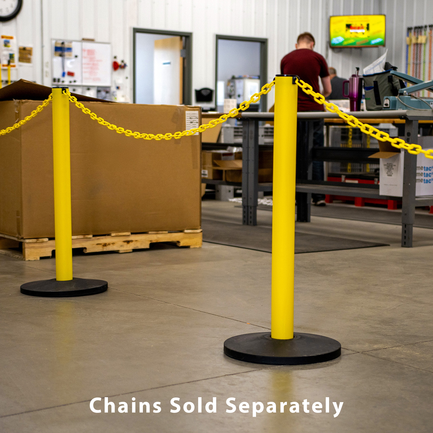 Mr. Chain Heavy-Duty Industrial Stanchion