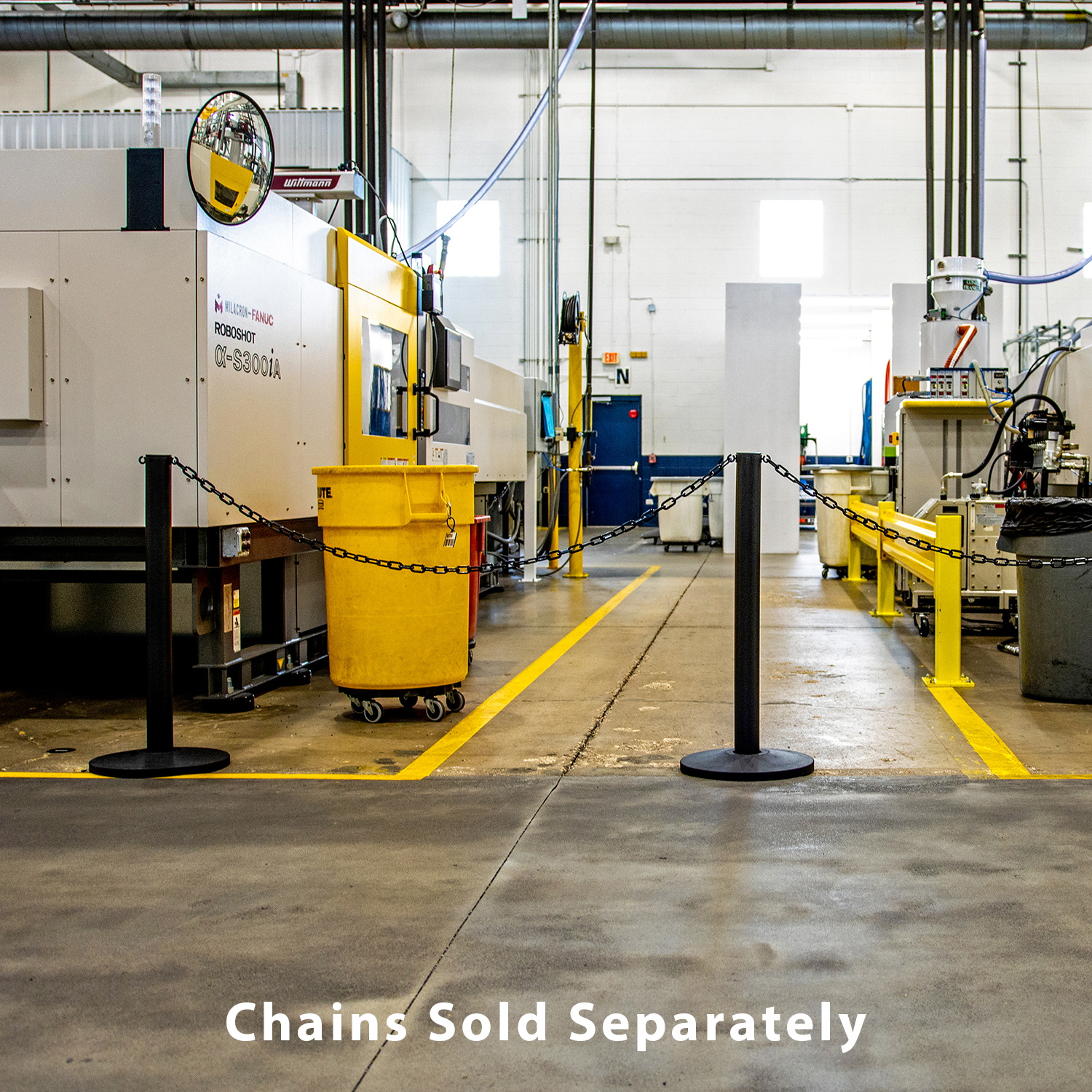Mr. Chain Heavy-Duty Industrial Stanchion