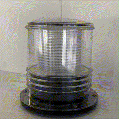 Solar-Powered Flashing Marine Beacon Light