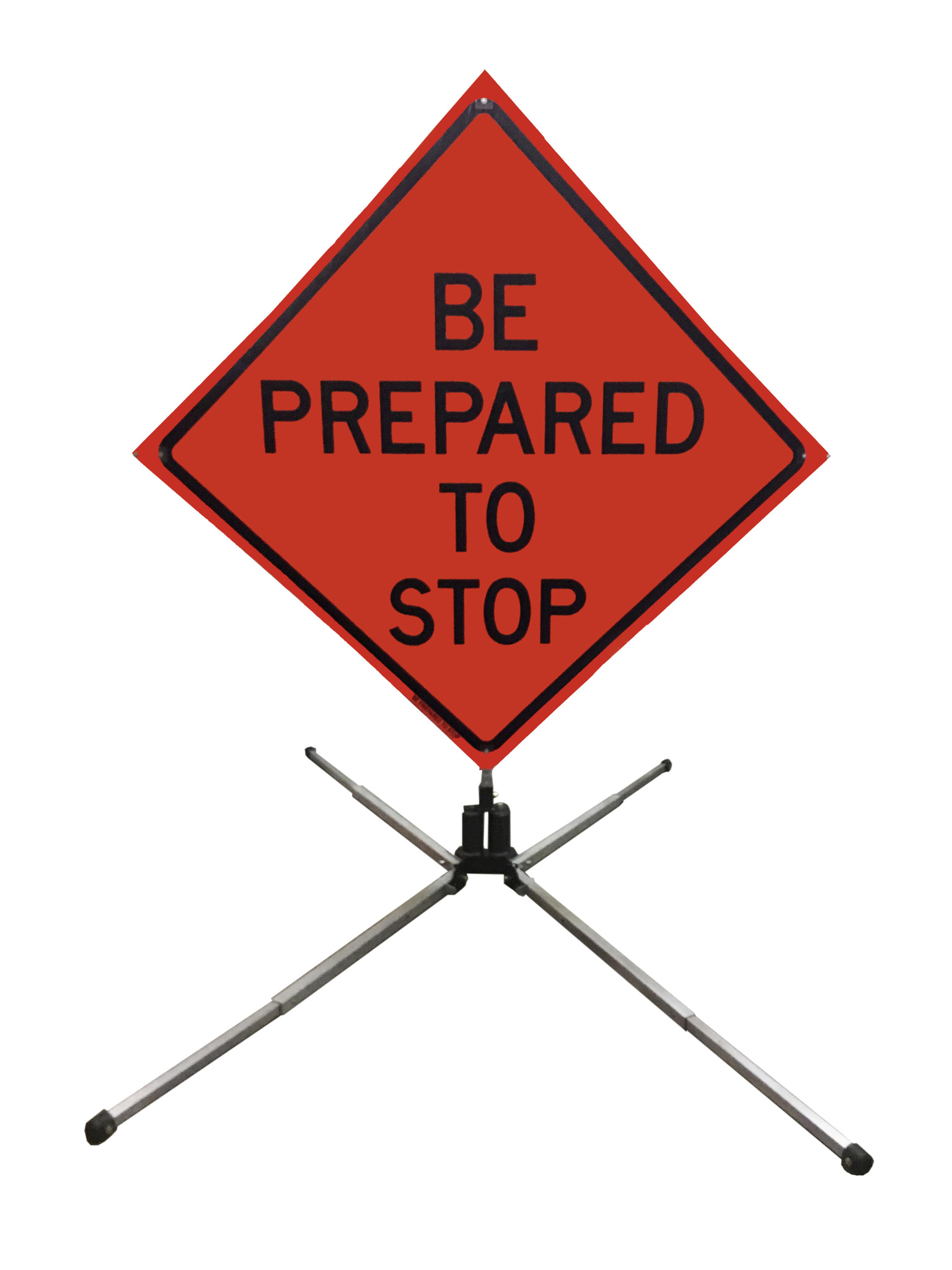 Compact Double Spring RollUp Sign Stand Aluminum