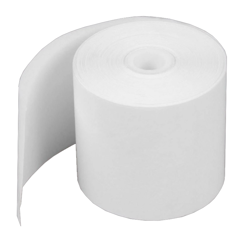 1-Ply Bond Paper Roll, 1 3/4 x 150' - 100 Roll