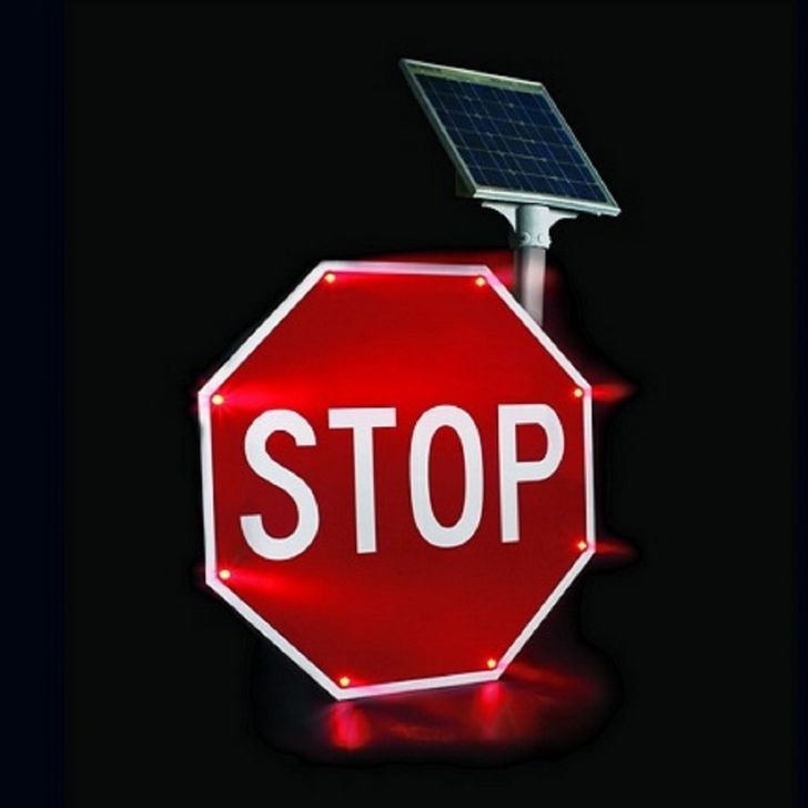The Advantages of Solar LED Traffic Safety Signs