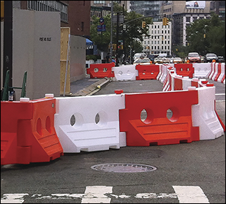 Water-Filled Barricades