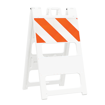Plasticade All-Plastic Type I Barricade (12" Top) - EG Sheeting