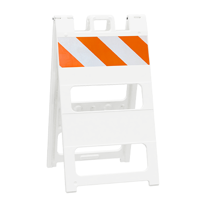 Plasticade All-Plastic Type I Barricade (8" Top) - EG Sheeting