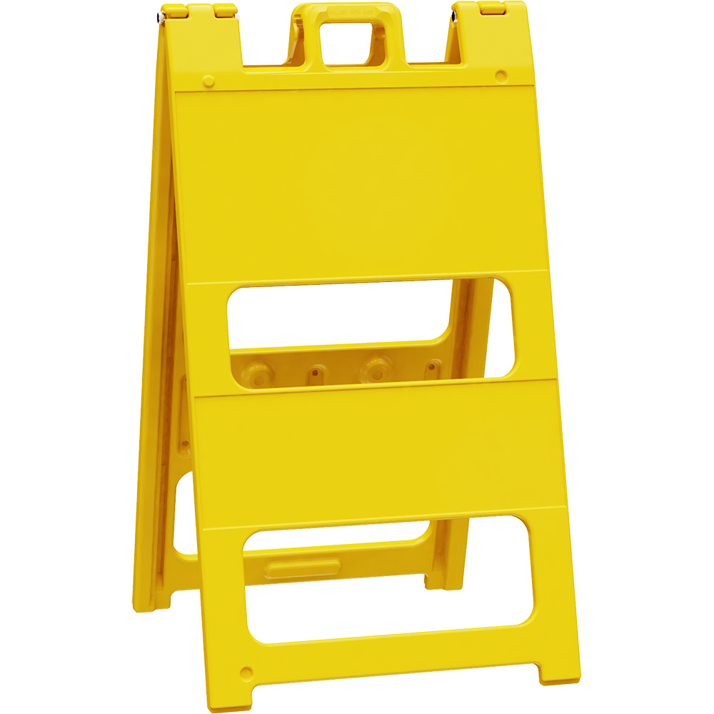 Plasticade All-Plastic Barricade Yellow