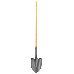 Contractor Grade Round Point Shovel - 47"