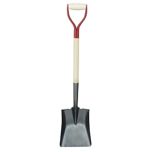 Contractor Grade Square Point Shovel