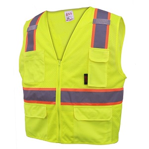 Premium Class 2 Multi Purpose Mesh Two Tone Vest