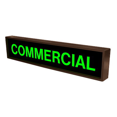 COMMERCIAL LED Sign - Backlit