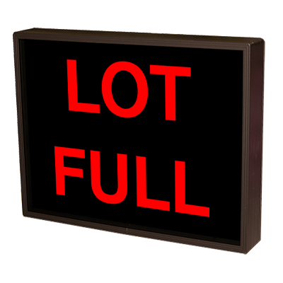 LOT FULL LED Sign - Backlit