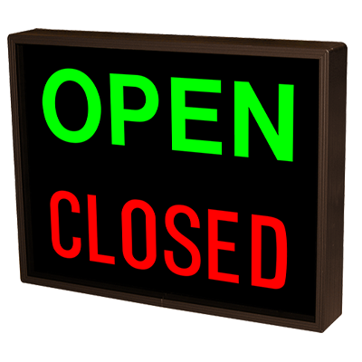 OPEN | CLOSED LED Sign (Backlit) - 14" x 18"