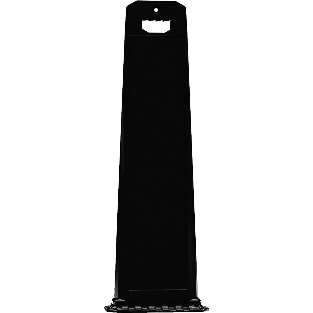 Black Gemstone Vertical Panel