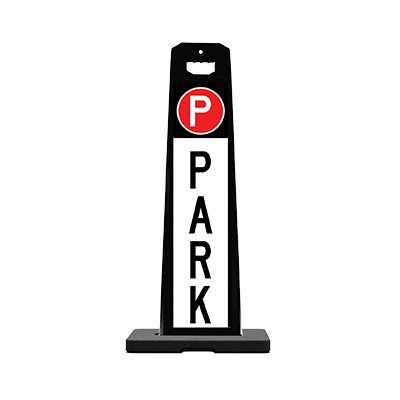 Vertical Panel 45 Parking Lot Sign (PARK)