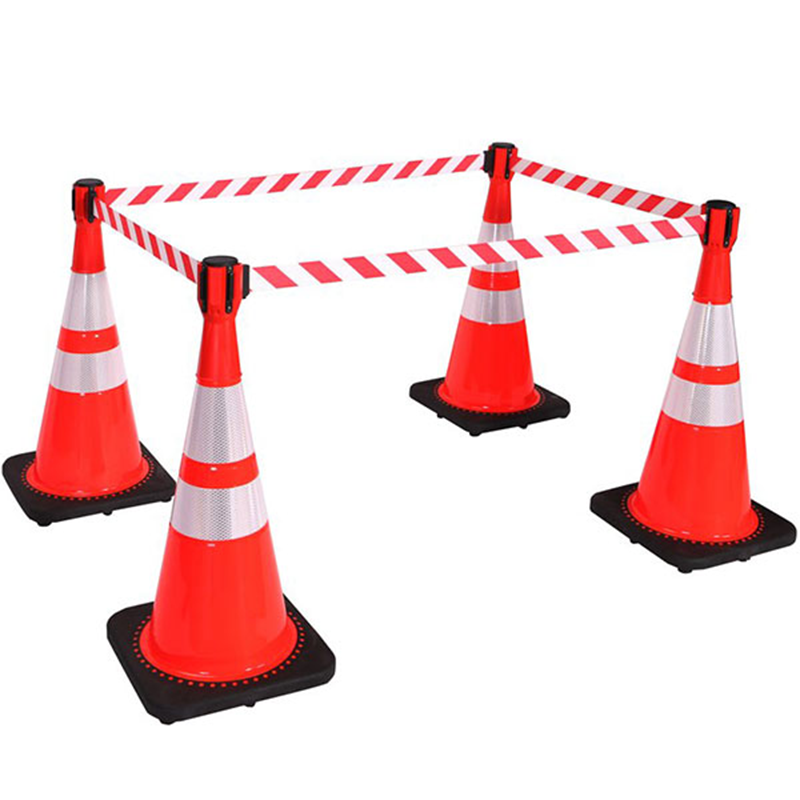Retractable Belt Traffic Cone Topper - 10'