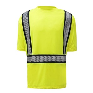 Class 2 Anti-Snag Safety T-Shirt - Lime