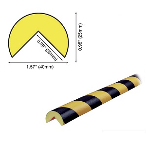 Corner Shield 42 Corner Guard - Yellow