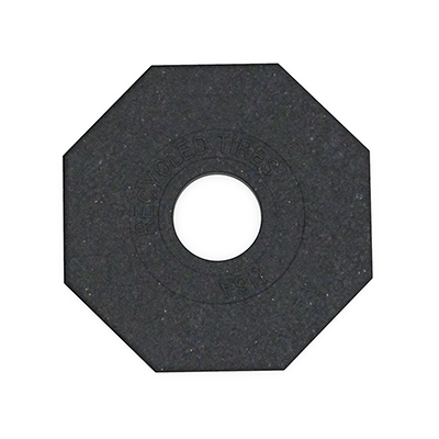 Octagon Rubber Base for Delineators