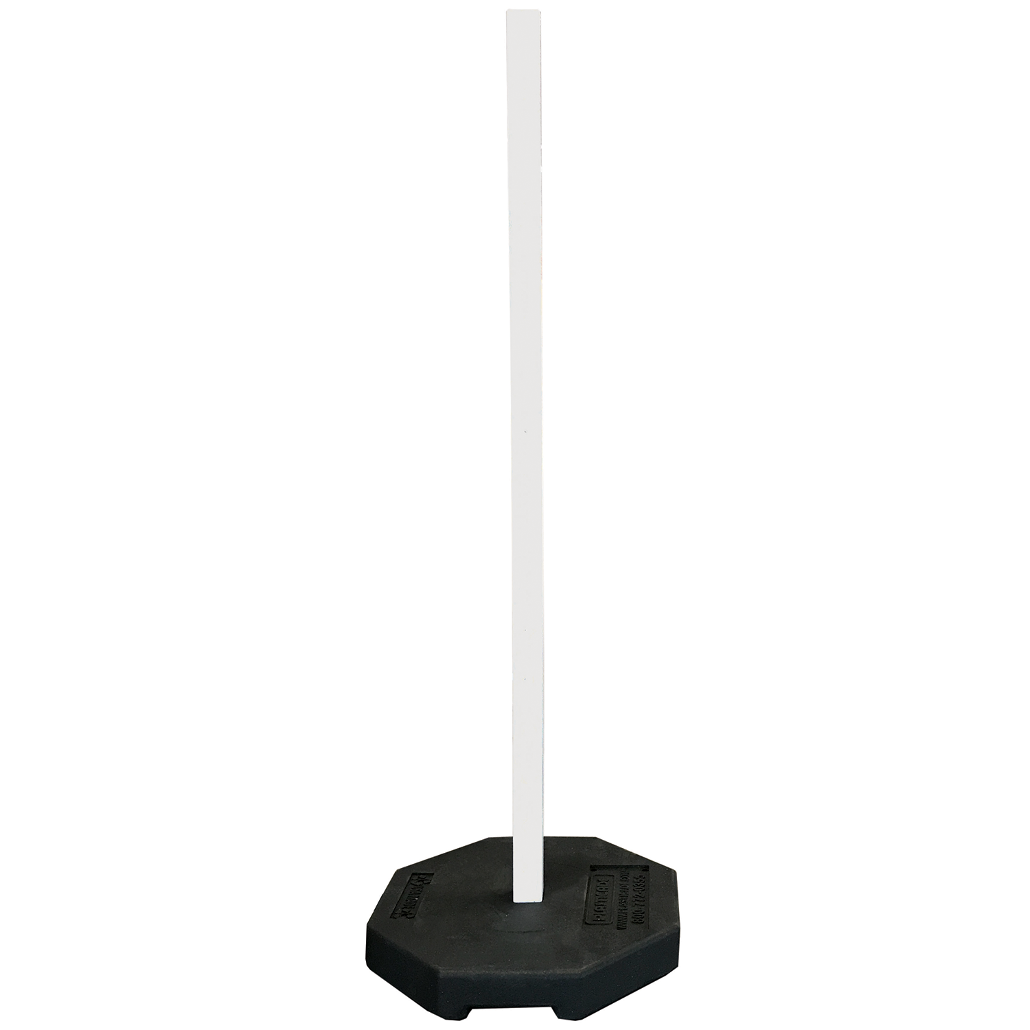 Rubber Base Portable Sign Stand System � 30 lb