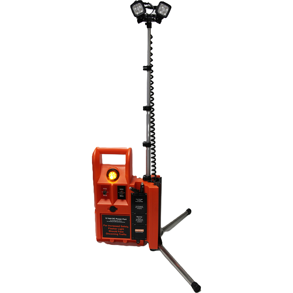 Flagger Lighting Station & Work Area Light - 4,000 Lumens