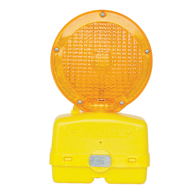 LED Flashing Type A Amber Barricade Light