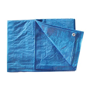 Blue Poly Tarp - 10' x 20'