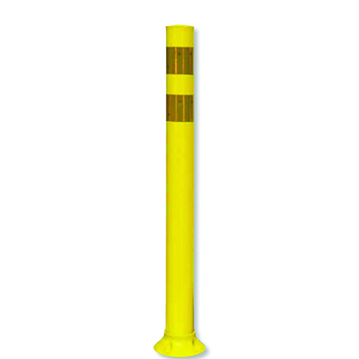 City Post GD Glue Down Delineator 36" - Yellow