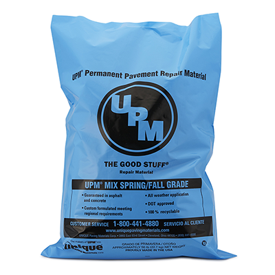 Cold Mix Asphalt - UPM Asphalt Cold Mix #2 for Spring & Fall