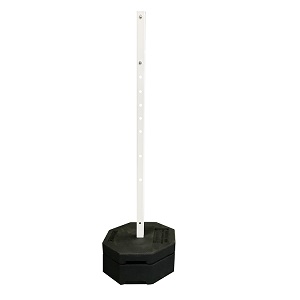 Rubber Base Portable Sign Stand System  90 lb