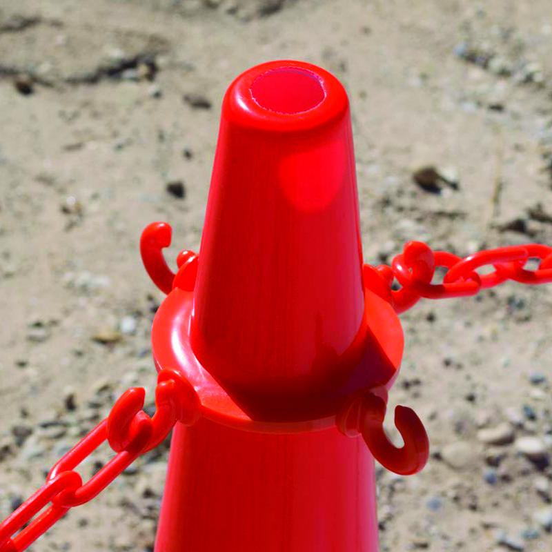 Traffic Cone Chain Connector Topper - 10 Count