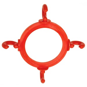 Traffic Cone Chain Connector Topper - 10 Count