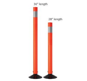 Re-bounder  Flexible Traffic Delineator Post Ctn of 10