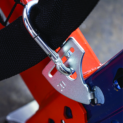 Hook Set Assembly For Modular Pallet Rack Safety Netting