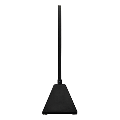 Portable Pyramid Sign Base with 98" Post