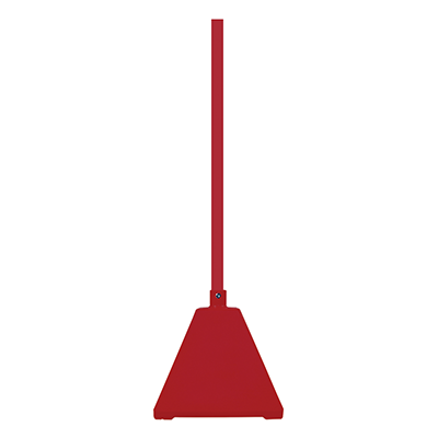 Portable Pyramid Sign Base with 98" Post