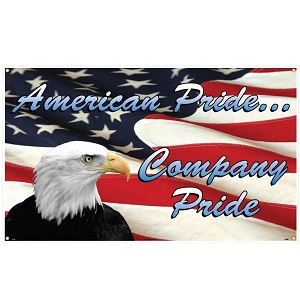 American Pride... Company Pride Safety Banner